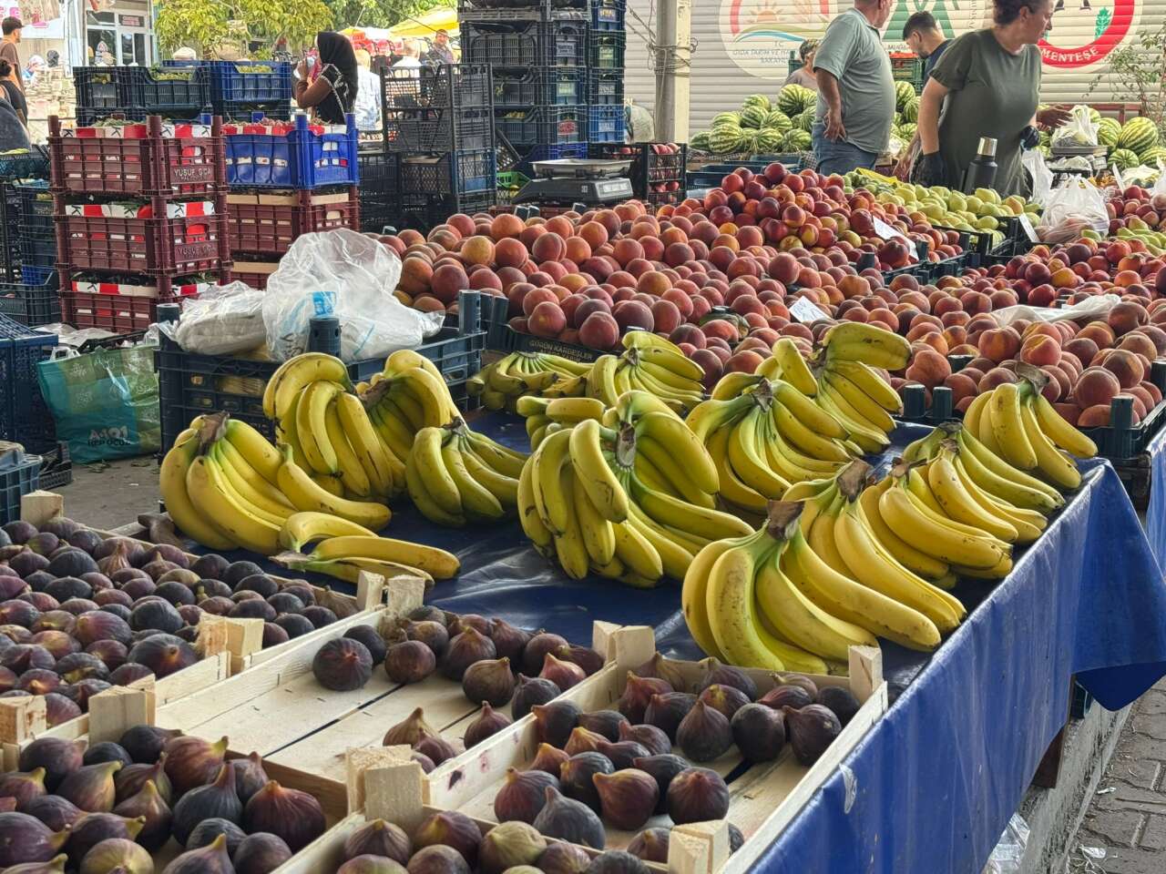 Menteşe Perşembe Pazarı’nda Bu Hafta Tezgâhlar Rengarenk 4
